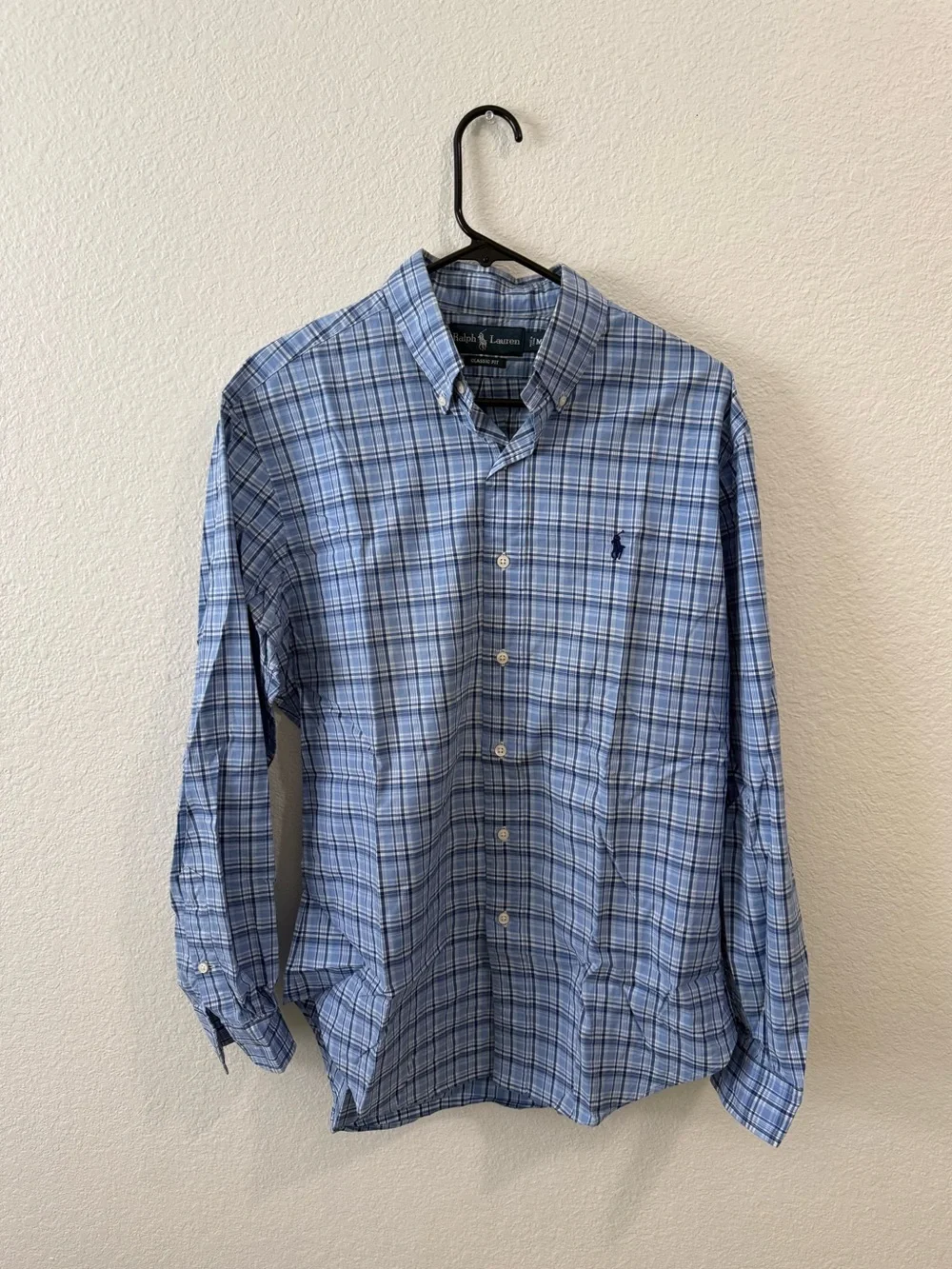 Polo by Ralph Lauren Blue Plaid Button-Down Shirt